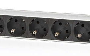 salicru regleta sps pdu unidad de distribucion de energia 8 tomas tipo schuko color negro