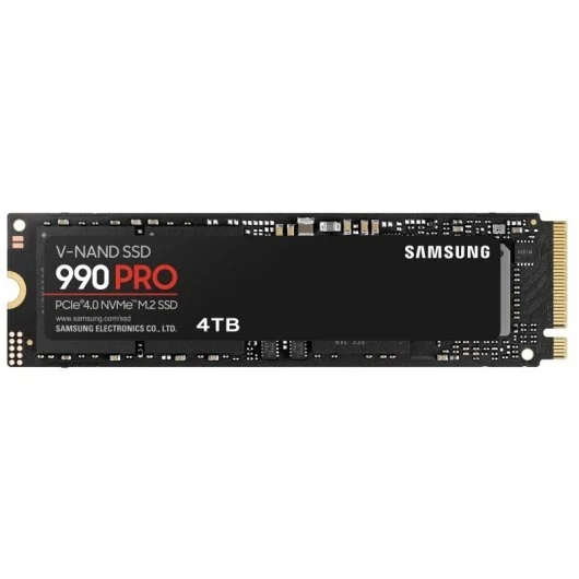 samsung 990 pro disco duro solido ssd 4tb pcie 4.0 nvme m.2