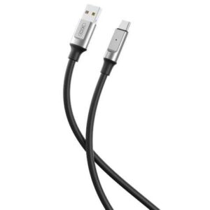xo cable nb251 carga rapida usb tipo c 6a 1m color negro