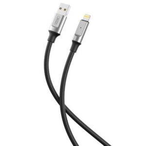 xo cable nb251 carga rapida usb lightning 6a 1m color negro