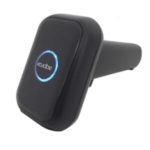 approx lector de codigos de barras 1d/2d usb indicador led, beeper velocidad 120fps color negro
