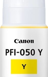 canon pfi050 amarillo botella de tinta original pfi050y/5701c001