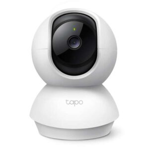 tp link tapo tc71 camara de vigilancia 2k wi fi rotacion 360º vision nocturna deteccion de movimiento y notificaciones alarma de luz y sonido audio bidireccional