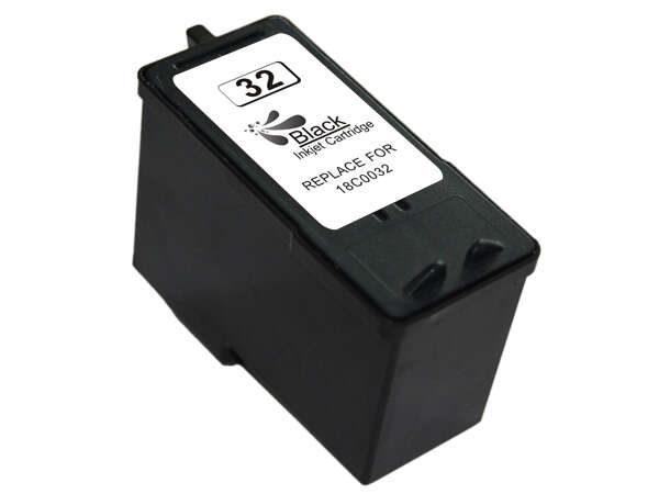 lexmark 32 negro cartucho de tinta generico reemplaza 18cx032e