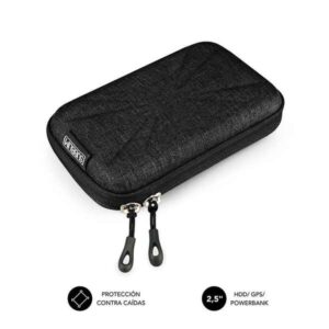 subblim funda hdd compacta y ligera proteccion optima contra golpes diseño elegante y moderno interior acolchado y suave color negro