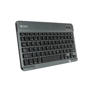 subblim teclado ultrafino smart bt diseño compacto y elegante teclas de alta precisión batería li ion recargable ahorro de energía conexión bluetooth 30 color gris