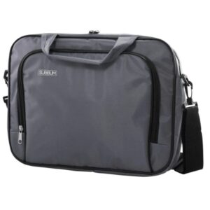 subblim estuche oxford para portátil medida: 410 mm resistente y acolchado gran capacidad de almacenamiento transporte seguro color gris