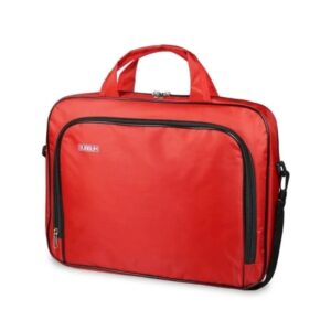 subblim estuche oxford para portátil 410mm protección reforzada gran capacidad de almacenamiento resistente al agua color rojo