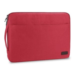 subblim funda urban 300mm delgada y ligera protección reforzada bolsillo frontal resistente a golpes y líquidos color rojo