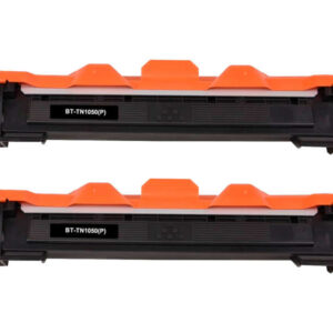 brother tn1050 negro pack de 2 cartuchos de toner genericos