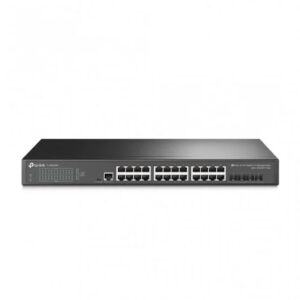 tp link switch gestionado l2 24 puertos gigabit + 4 sfp