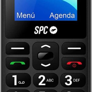 spc fortune 2 mayor cobertura 4g llamada de emergencia ayuda inteligente en remoto volumen de timbre muy alto menu sencillo con iconos grandes color negro