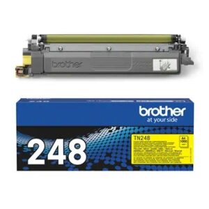 brother tn248 amarillo cartucho de toner original tn248y