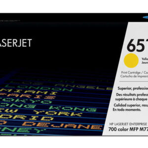 hp ce342a amarillo cartucho de toner original 651a