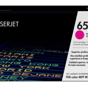hp ce343a magenta cartucho de toner original 651a
