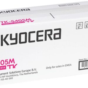 kyocera tk5405 magenta cartucho de toner original 1t02z6bnl0/tk5405m