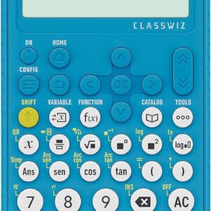 casio iberia classwiz fx 85sp calculadora cientifica pantalla lcd 12 digitos tabla de valores, simplificacion de fracciones, division entera etc... tapa protectora color azul