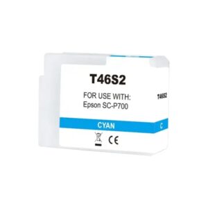 epson t46s2 cyan cartucho de tinta pigmentada generico reemplaza c13t46s200