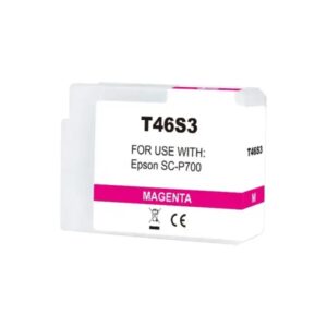 epson t46s3 magenta vivido cartucho de tinta pigmentada generico reemplaza c13t46s300