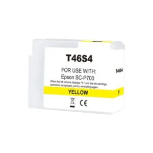 epson t46s4 amarillo cartucho de tinta pigmentada generico reemplaza c13t46s400