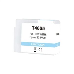 epson t46s5 cyan light cartucho de tinta pigmentada generico reemplaza c13t46s500