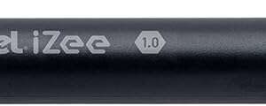 pentel izee boligrafo de bola retractil punta 0.7mm trazo 0.35mm clip de metal color negro