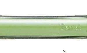 pentel fiesta ii portaminas hb 0.5mm con goma incluye 2 recargas grip de goma diseño ergonomico color verde
