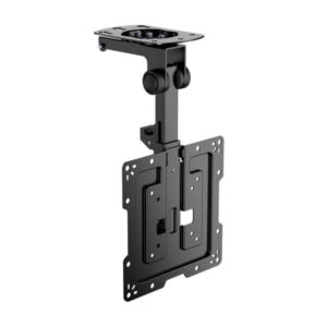aisens soporte de techo giratorio plegable para monitor/tv 20kg de 19 43 color negro