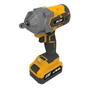 blim llave impacto s/carbones 850nm 20v bateria 4ah color amarillo