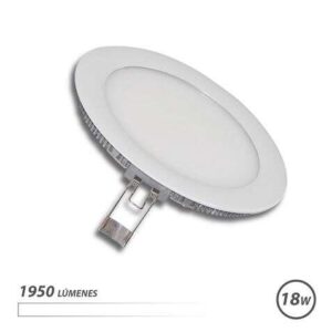 elbat downlight empotrar ultraplano led luz blanca 18w 1950lm