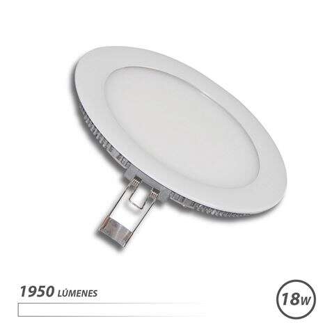 elbat downlight empotrar ultraplano led luz blanca 18w 1950lm