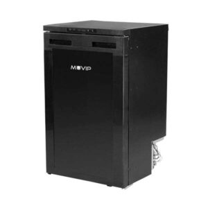 muvip nevera fija con compresor 12v 82 litros 80w color negro