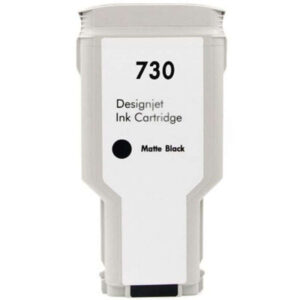 generico hp 730 negro mate cartucho de tinta reemplaza p2v71a/p2v65a