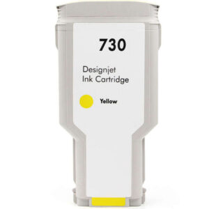 generico hp 730 amarillo cartucho de tinta reemplaza p2v70a/p2v64a
