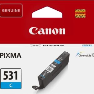 canon cli531 cyan cartucho de tinta original 6119c001/cli531c
