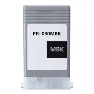 canon pfi030 negro mate cartucho de tinta pigmentada generico reemplaza 3488c001