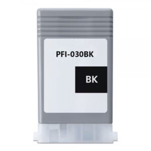 canon pfi030 negro cartucho de tinta pigmentada generico reemplaza 3489c001