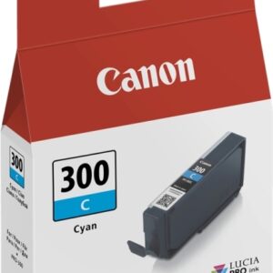 canon pfi300 cyan cartucho de tinta original 4194c001/pfi300c