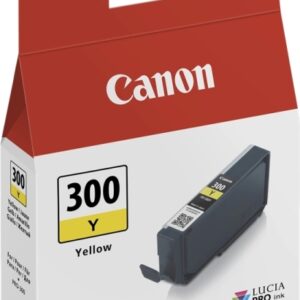 canon pfi300 amarillo cartucho de tinta original 4196c001/pfi300y