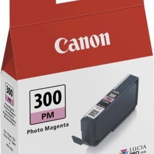 canon pfi300 magenta photo cartucho de tinta original 4198c001/pfi300pm