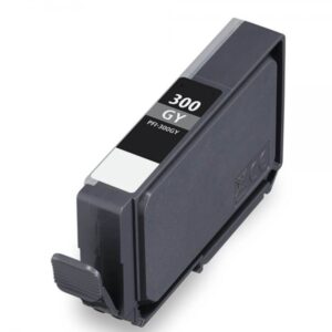 canon pfi300 gris cartucho de tinta pigmentada generico reemplaza 4200c001/pfi300gy