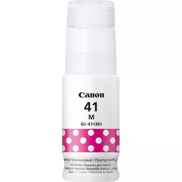 canon gi41 magenta botella de tinta original gi41m/4544c001