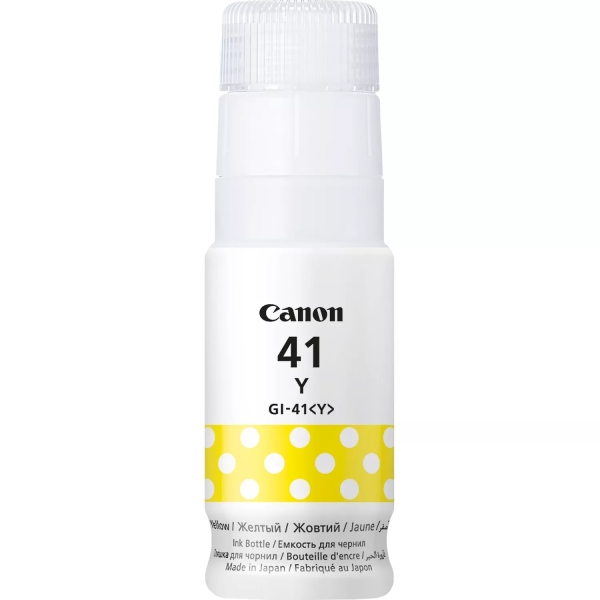 canon gi41 amarillo botella de tinta original gi41y/4545c001