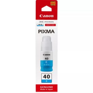 canon gi40 cyan botella de tinta original gi40c/3400c001