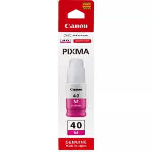 canon gi40 magenta botella de tinta original gi40m/3401c001