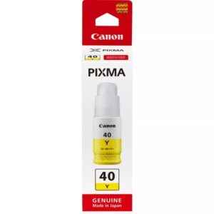 canon gi40 amarillo botella de tinta original gi40y/3402c001