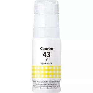 canon gi43 amarillo botella de tinta original gi43y/4689c001