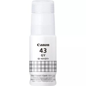 canon gi43 gris botella de tinta original gi43gy/4707c001