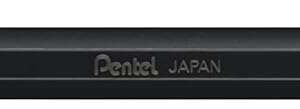 pentel mattehop boligrafo de bola punta 1mm trazo 0.5mm tinta de gel opaca fabricado con 55% de materiales reciclados color negro