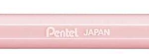 pentel hybrid milky boligrafo de bola punta fina 0.8mm trazo 0.4mm tinta de gel opaca color rosa pastel